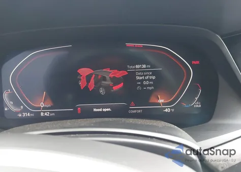 2020 BMW X7 xDrive40I z USA, uszkodzony, nr VIN 5UXCW2C07L9B00407